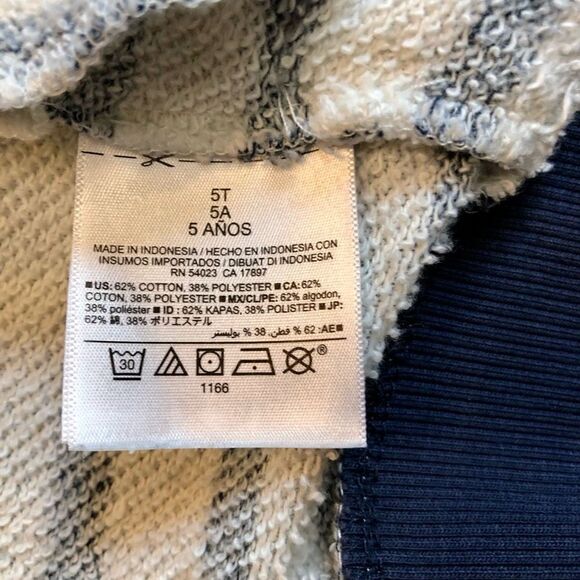 Old Navy Nautical Children’s Derby Jacket Sea Salt 5T - Picture 7 of 10